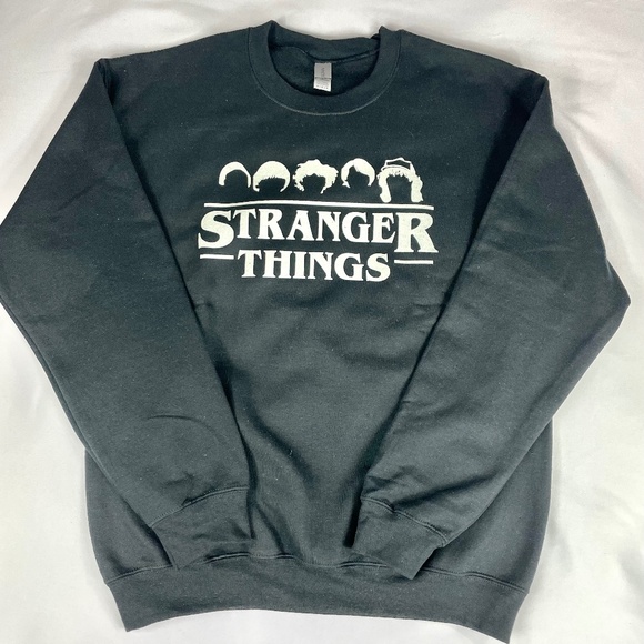 Stranger Things Glow in the Dark Sweatshirt-Brand New - Picture 1 of 2